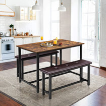 Bench Kitchen Dining Room Sets You ll Love Wayfair